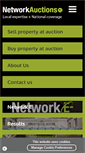Mobile Screenshot of networkauctions.co.uk